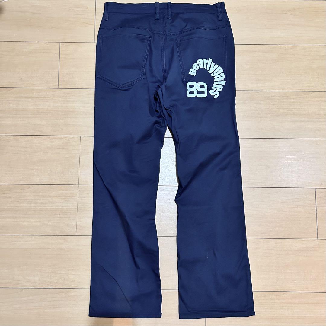 パーリーゲイツ　コットンゴルフパンツ　サイズ4 ネイビー