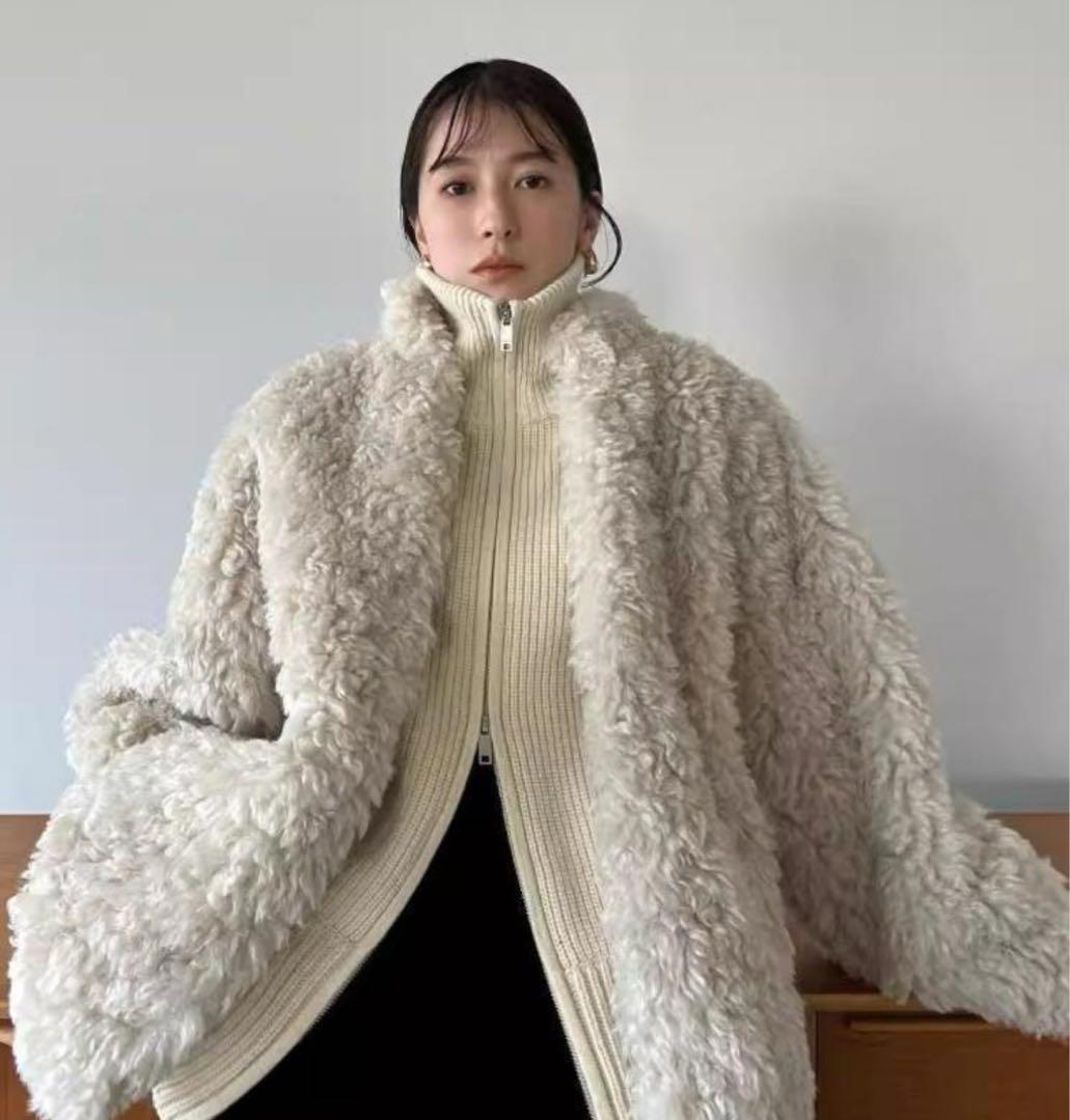 CLANE 田中みな実 CURL FUR SHORT COAT