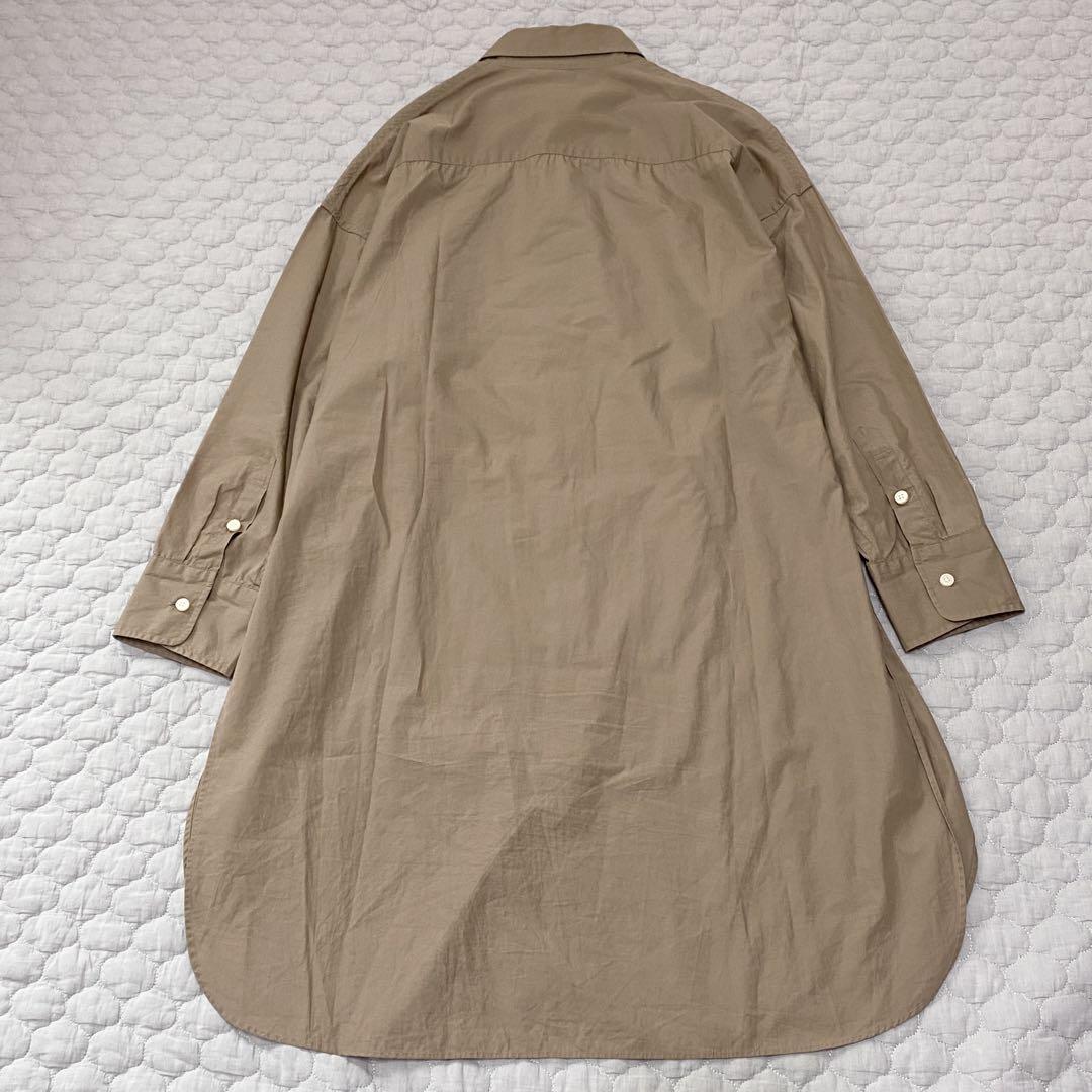 クラシック マディソンブルー ベージュ ワンピース ロングシャツ J.BRADLEY ワンピース