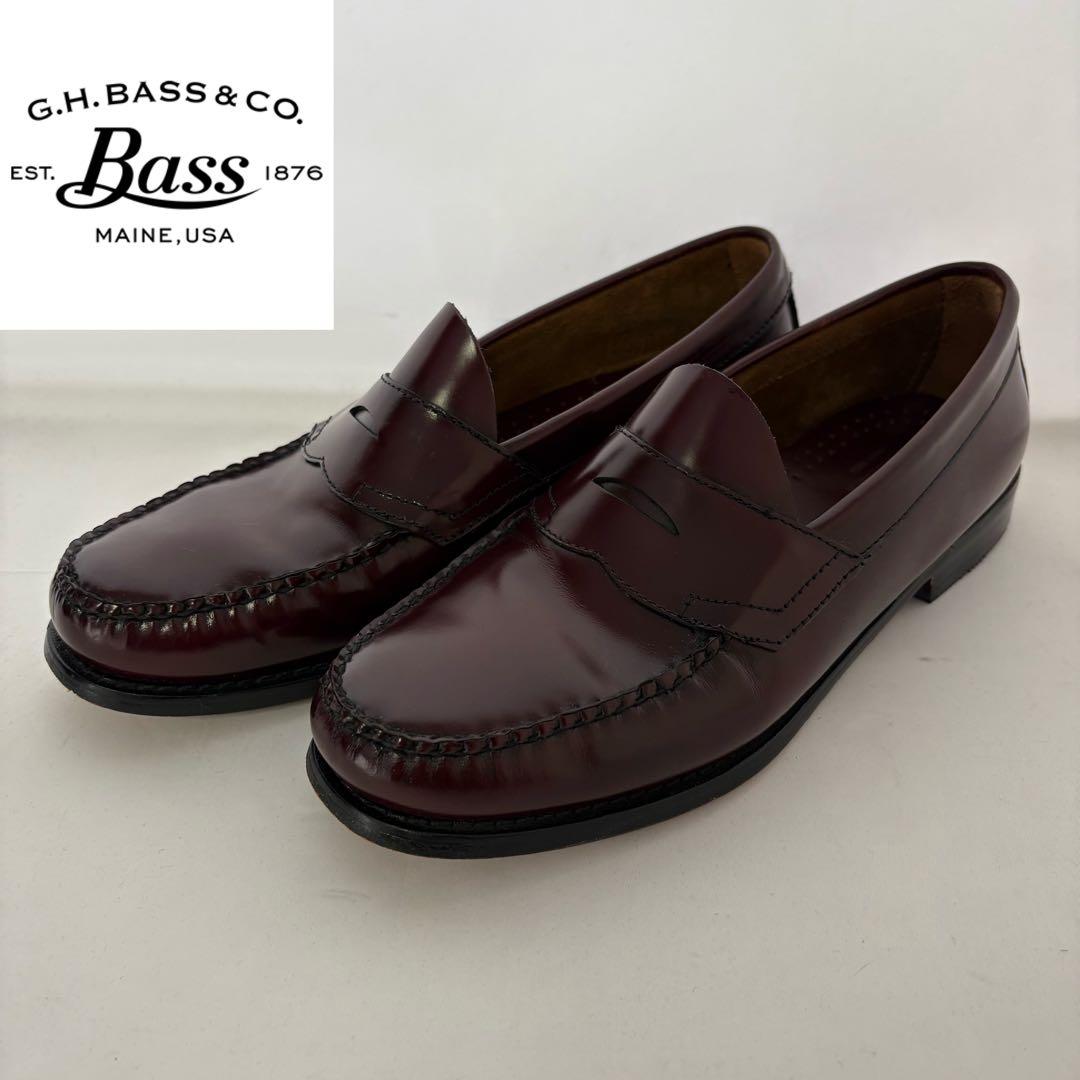 G.H.BASS WEEJUNS ジーエイチバス ローファー バーガンディー 927cm G.H.BASS