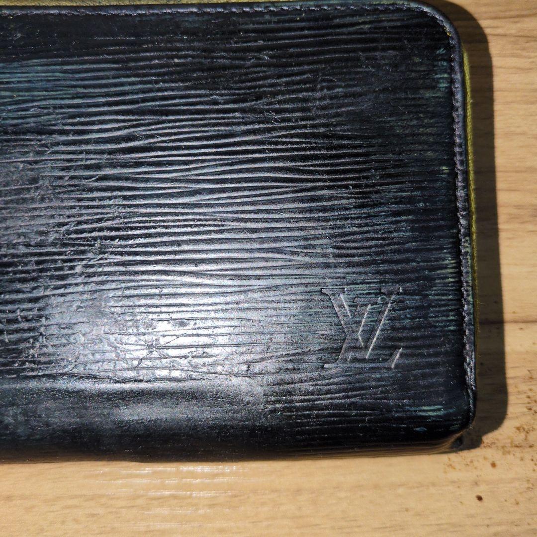 Louis Vuitton エピレザー 長財布 ブラック - メルカリ
