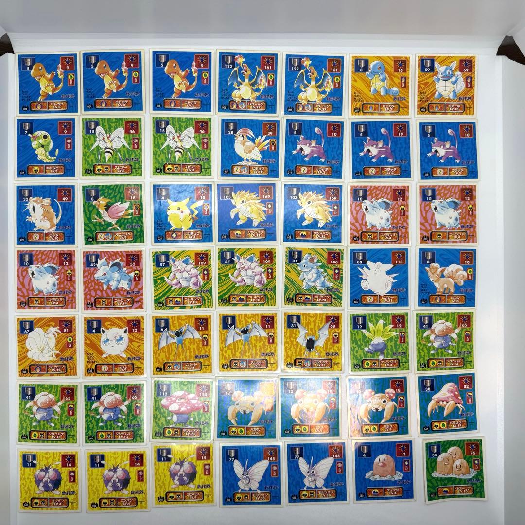 激レア 希少 ポケットモンスター シール シール烈伝 アマダ 初期 640枚 激レア 希少 ポケットモンスター シール シール烈伝 アマダ 初期 640枚
