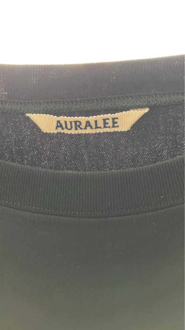 トップス AURALEE ELASTIC HIGH GAUSE SWEAT P/O24aw