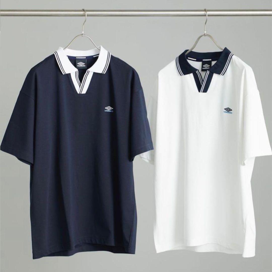BEAUTY&YOUTH UMBRO ゲームシャツ ネイビー BEAUTY&YOUTH UMBRO ゲームシャツ ネイビー