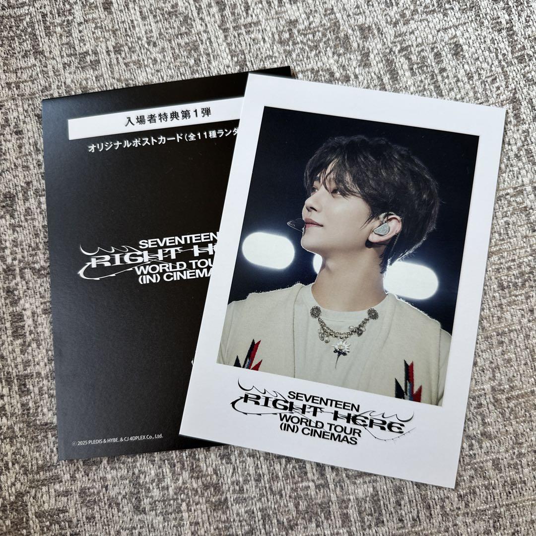 【おすすめ】 ジョシュア 映画入場特典 here right seventeen joshua メルカリ - アイドル
