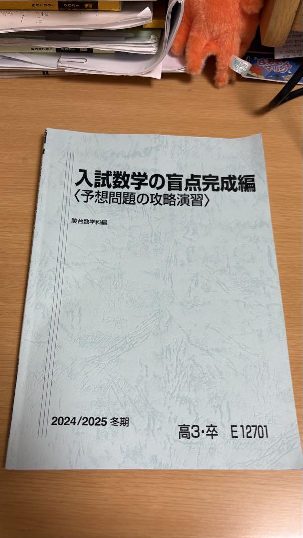 2024年度 入試数学の盲点完成編 小林隆章 冬季講習 - メルカリ