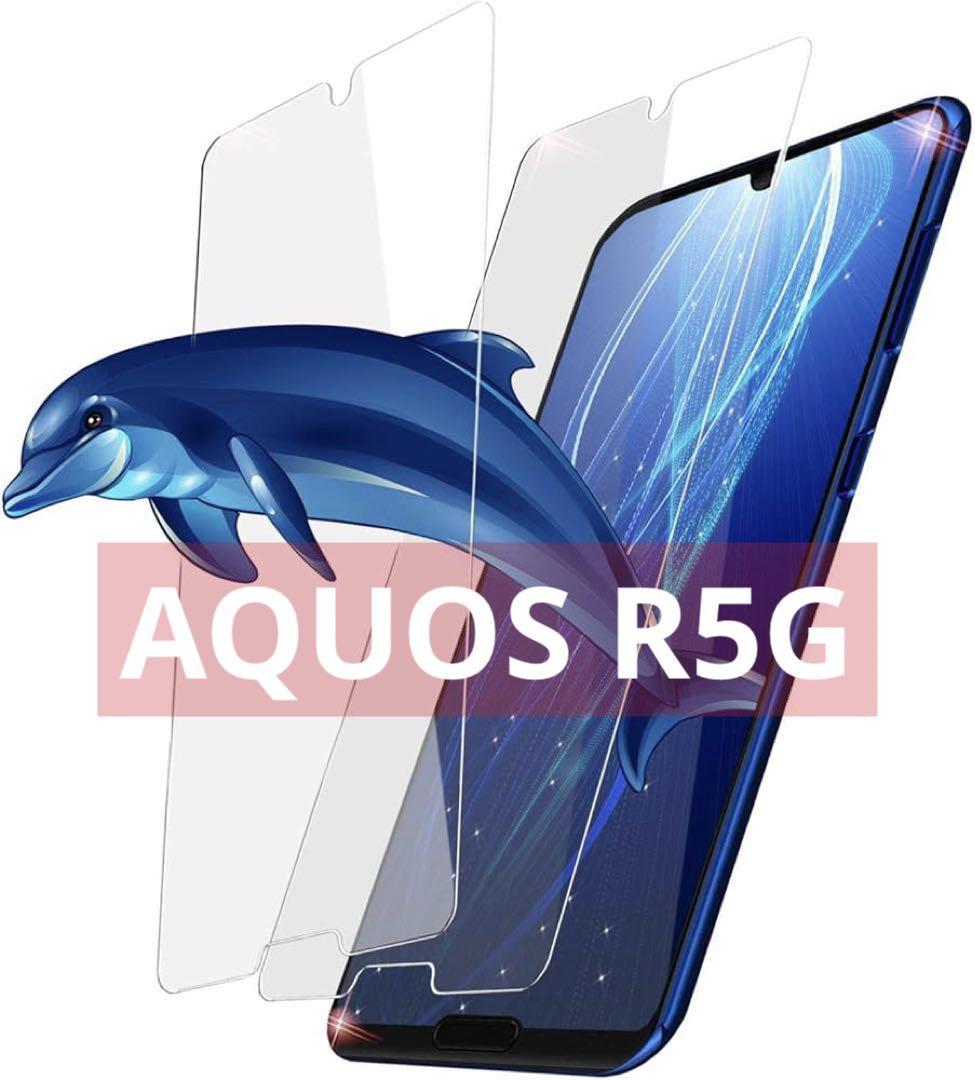 AQUOS R5G ガラスフィルム 2枚セット