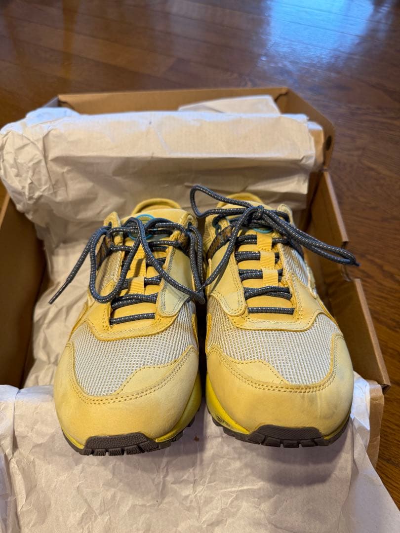 ナイキ トラヴィススコット‪×NIKE エアマックス1 カクタスゴールド