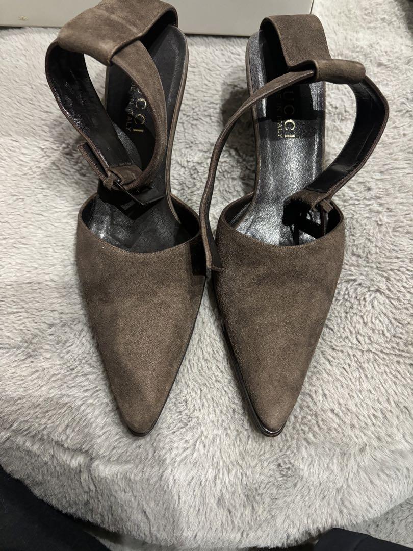 楽天市場】【中古】GUCCI ポインテッドトゥハイヒールパンプス