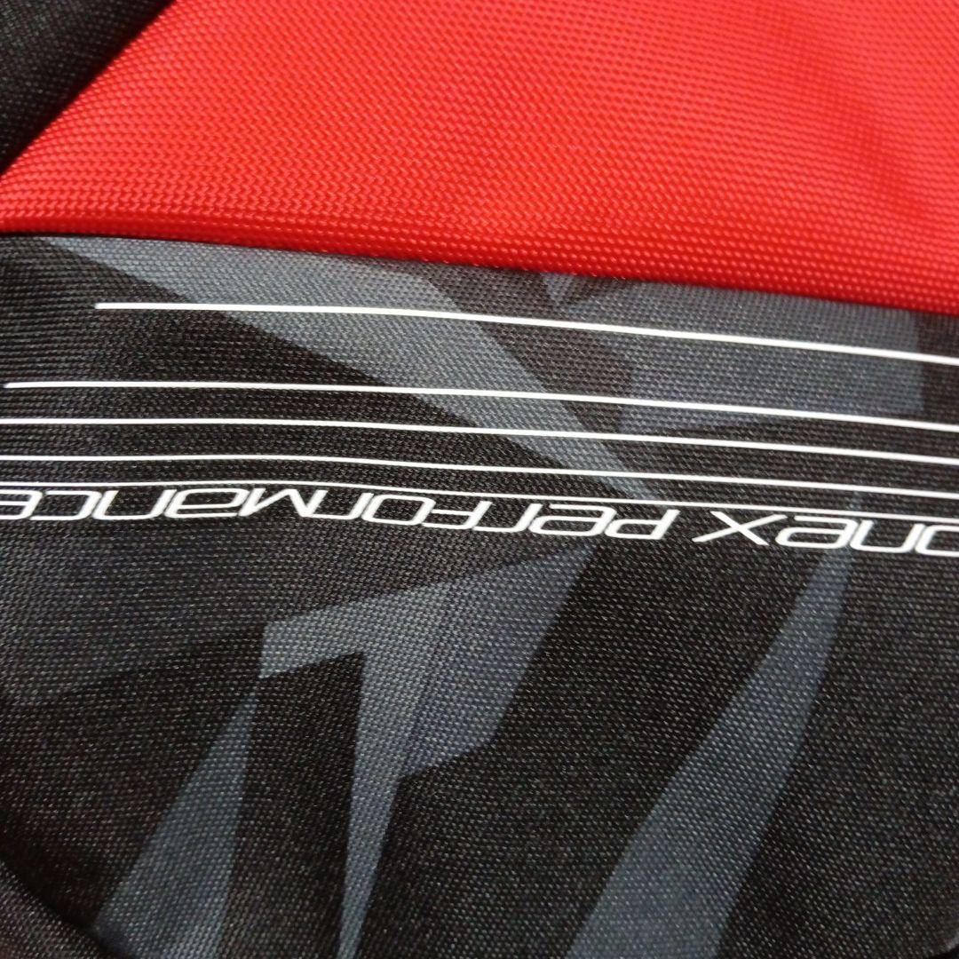 コンディション良好YONEX バドミントン ラケットバッグ 赤黒トーナメント