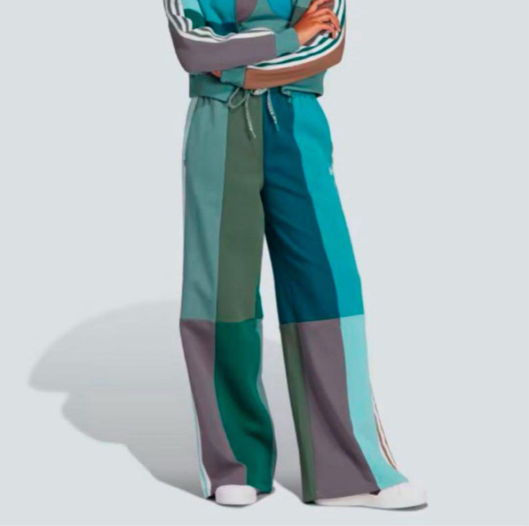 アディダスオリジナルス　クセニアシュナイダー　トラックパンツ　グリーン　2XL