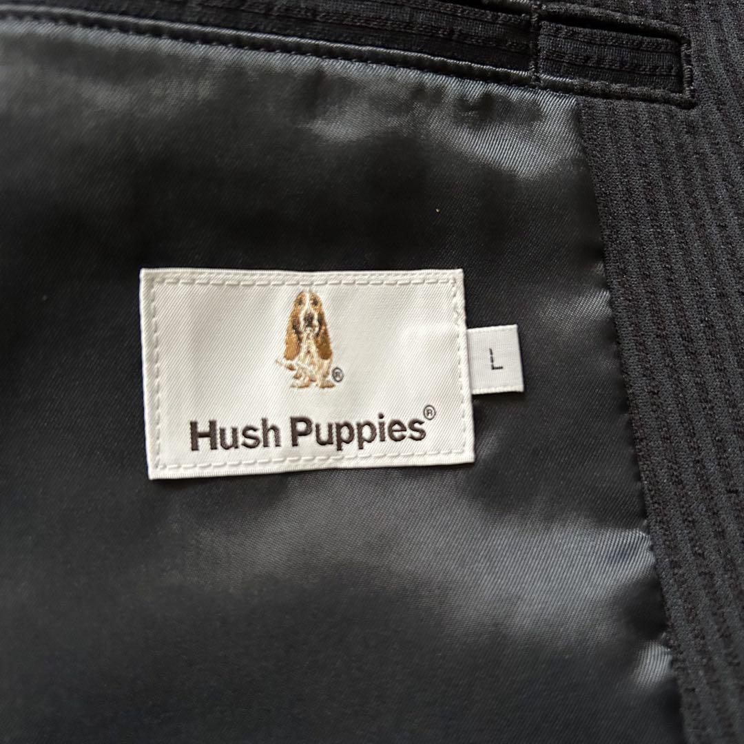 未使用級 Hush Puppies シアサッカー ジャケット ネイビー L