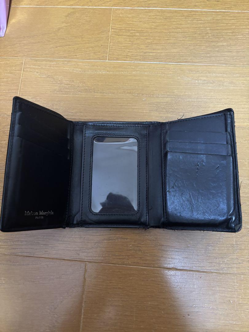 Maison Margiela 三つ折り財布 ブラック