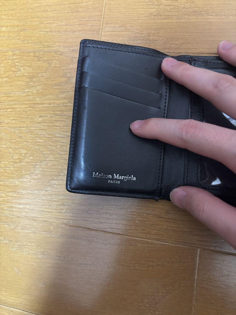 Maison Margiela 三つ折り財布 ブラック