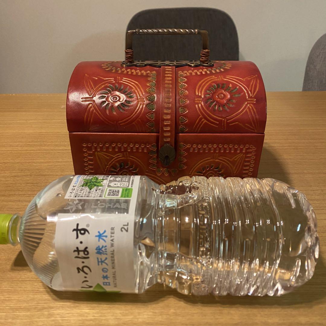鴻池製作所　クラフト　バニティ　ボックス　レザー　メイクボックス　インディアン