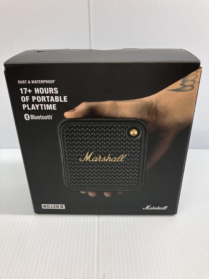 Marshall Willen II ワイヤレススピーカー ✨新品未開封品✨ Amazon.co.jp: Marshall ワイヤレスポータブル防水スピーカー