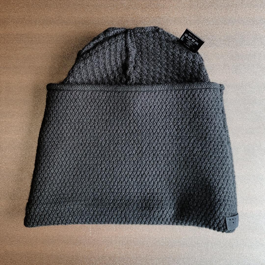 24AW DEVOA Knit Cap ニットキャップ ニット帽 ビーニー 黒