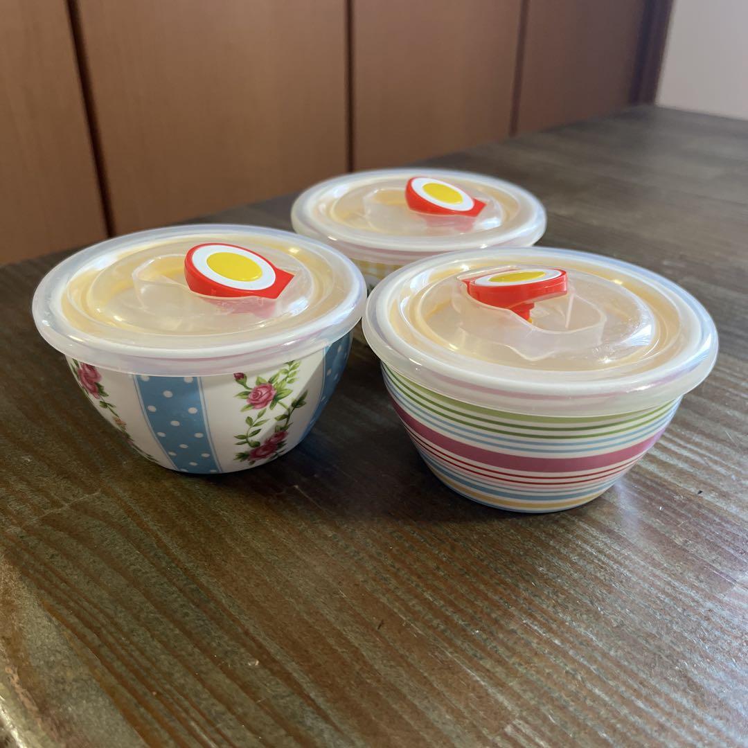 蓋つき煮物椀 花柄 陶器製 5個セット - メルカリ