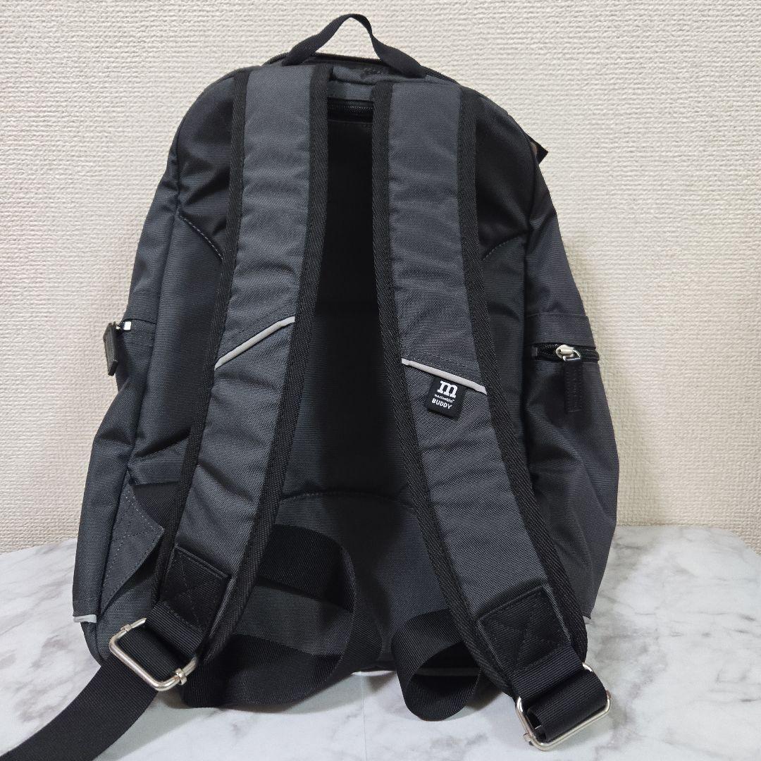 ◾美品◾marimekko マリメッコ BUDDY リュック【チャコールグレー】
