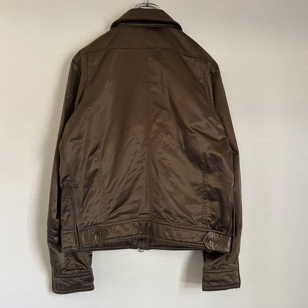 DIESEL ディーゼル ブルゾン ジャケット y2k 春 ゴールド S DIESEL ディーゼル ブルゾン ジャケット y2k 春 ゴールド S
