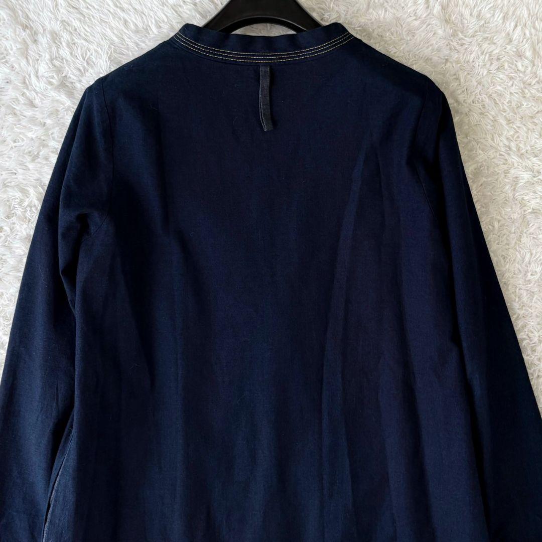美品 パラスパレス ワンピース ロング デニム インディゴ