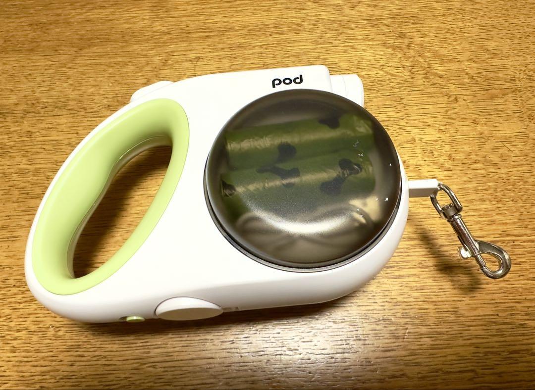 pod リード ホワイトとグリーン コンパクト