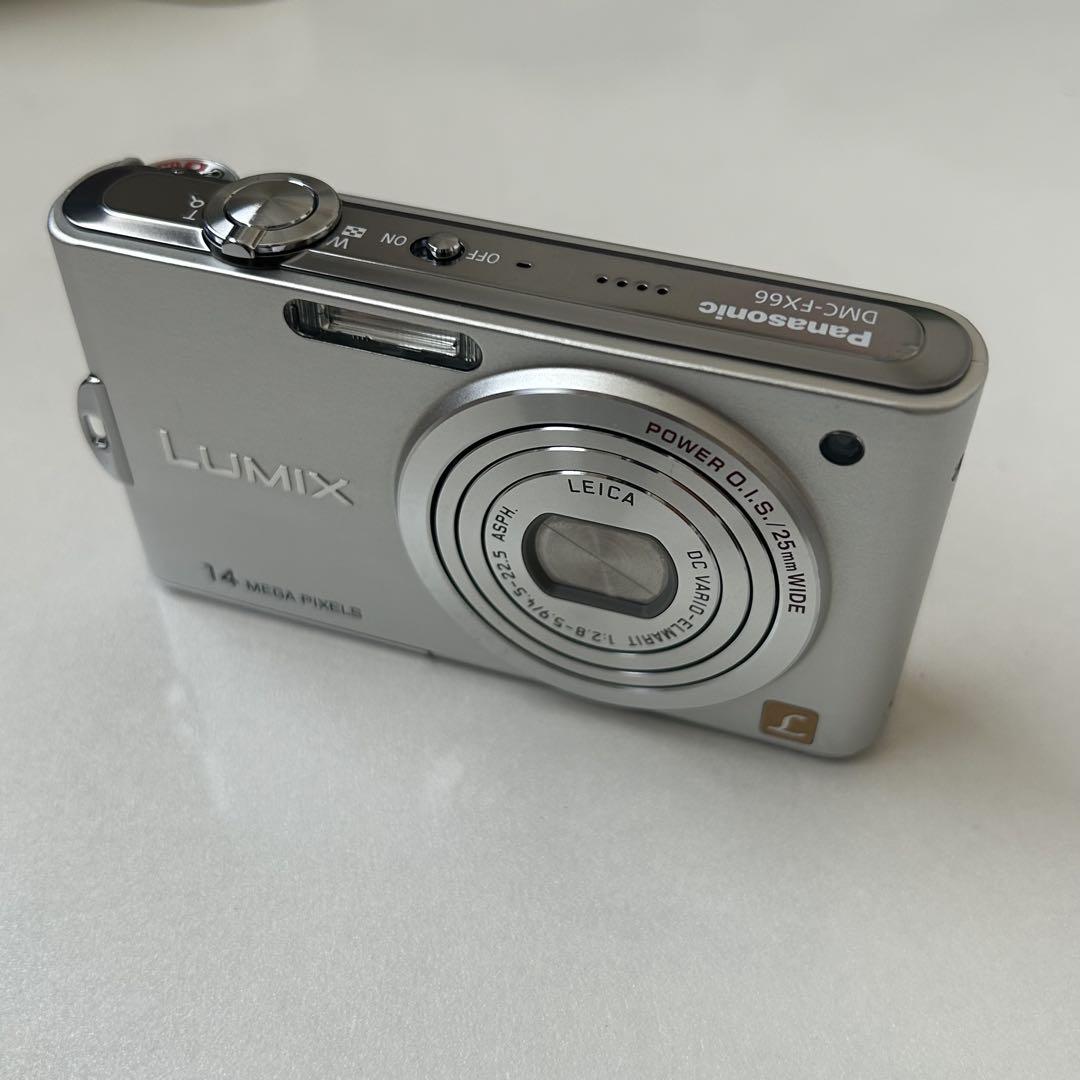 ☆人気カラー☆パナソニック デジカメ LUMIX DMC-FX66 SDカード付 ☆人気カラー☆パナソニック デジカメ LUMIX DMC-FX66 SDカード付