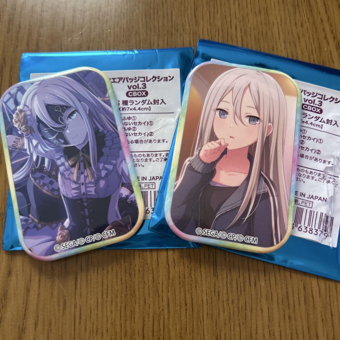 最新発見 プロジェクトセカイ 宵崎奏 スクエアバッジコレクション vol.3 2 ピンズ・ピンバッジ・缶バッジ