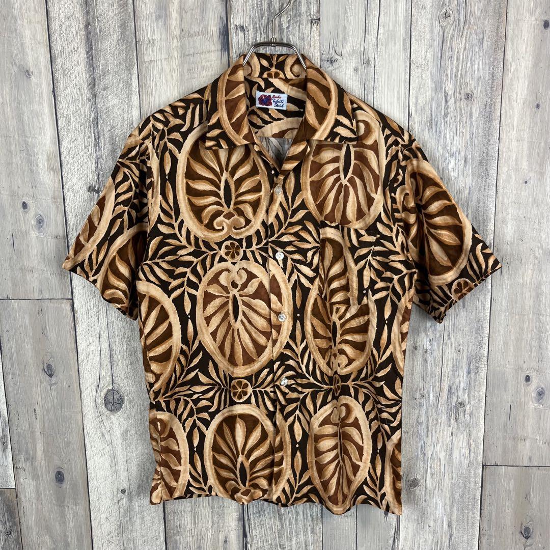 Budo Tahiti Shirt 半袖 オープンカラー アロハ シャツ