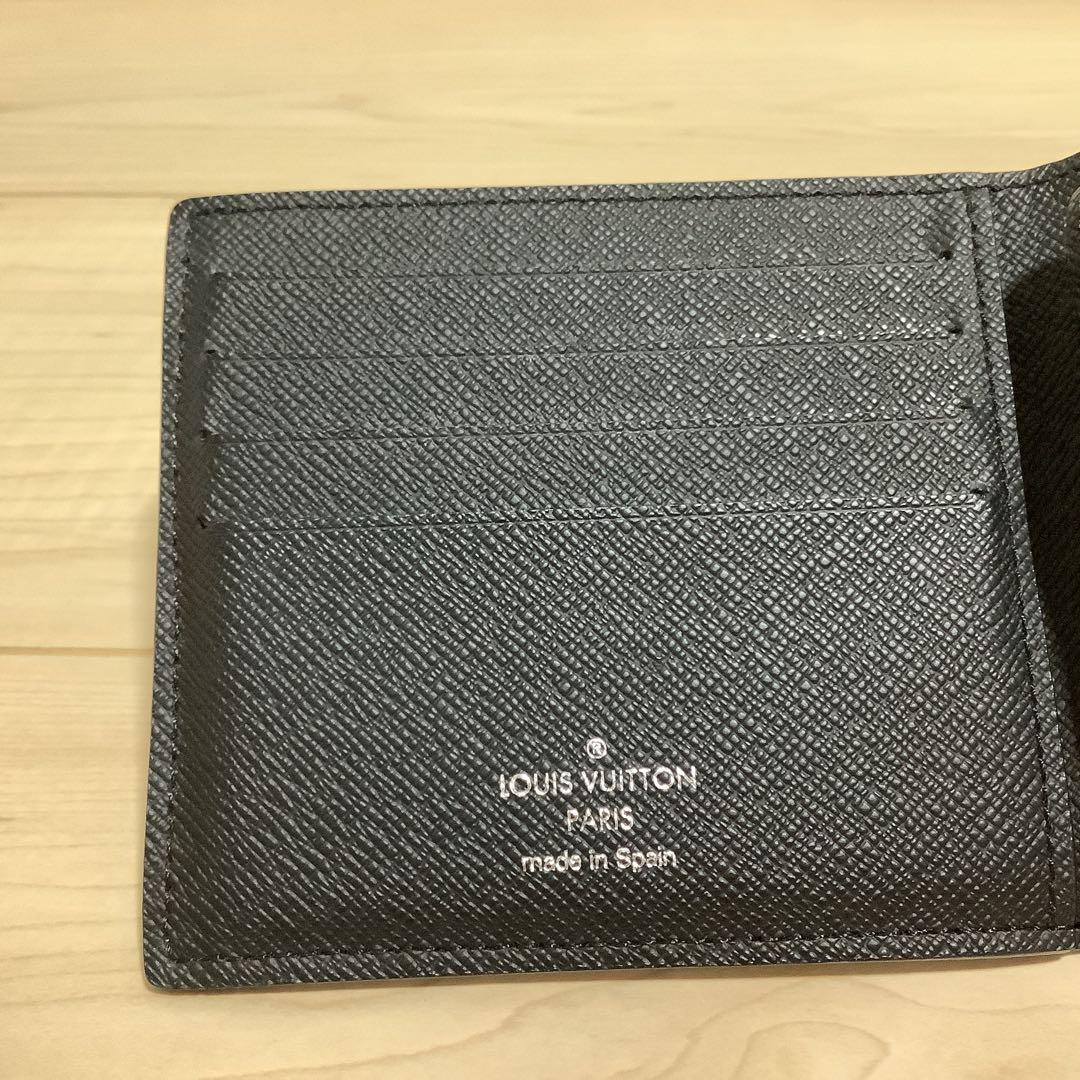 ヴィトン　ポルトフォイユ　マルコ　エクリプス　美品