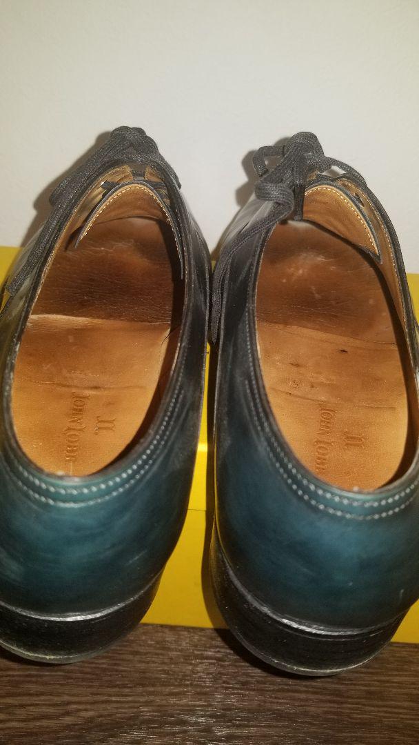 【中古】JOHN LOBB ジョンロブ BECKETTS 6E ダークブルー