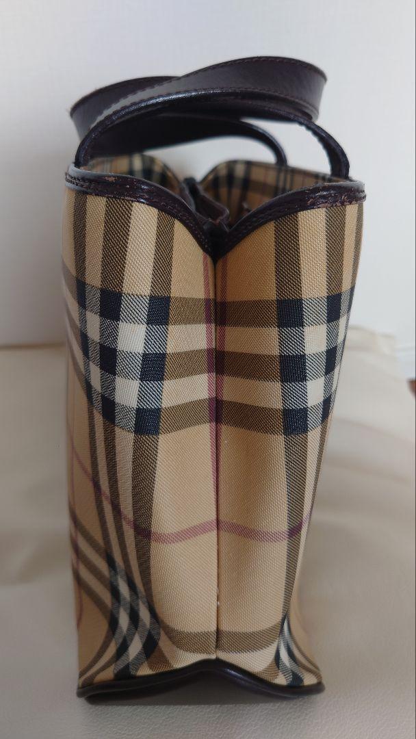 Burberry ベージュ チェック トートバッグ