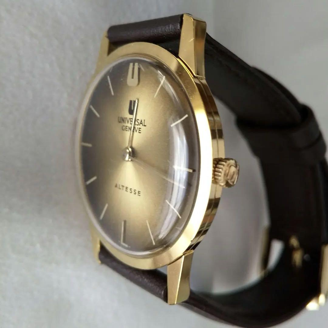 オーバーホール済み UNIVERSAL GENEVE ユニバーサル ジュネーブ