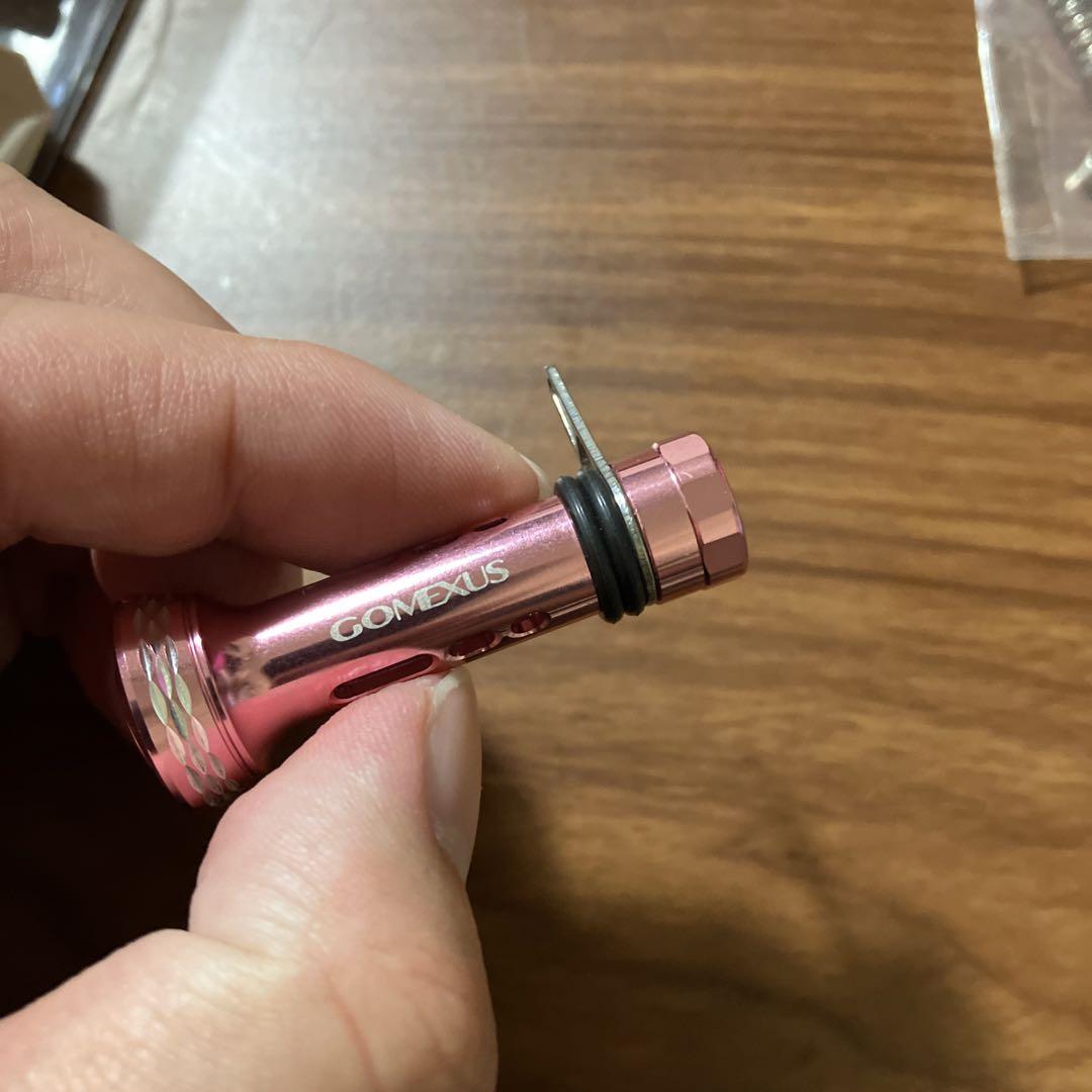 ガッキー　ハイテン　未使用　ダブルハンドル　シマノ用　ゴメクサス　スタンド