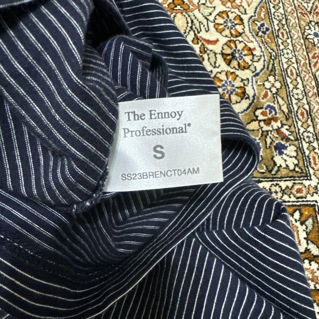 ennoy border L/S TEE エンノイ ボーダー S ネイビー