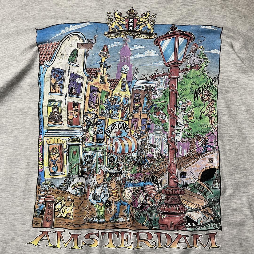 90s FOX Tees AMSTERDAM Tシャツ ヴィンテージ