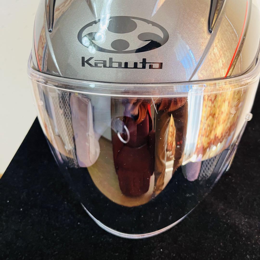 OGK KABUTO EXCEED ブラックガンメタ XL61-62cm