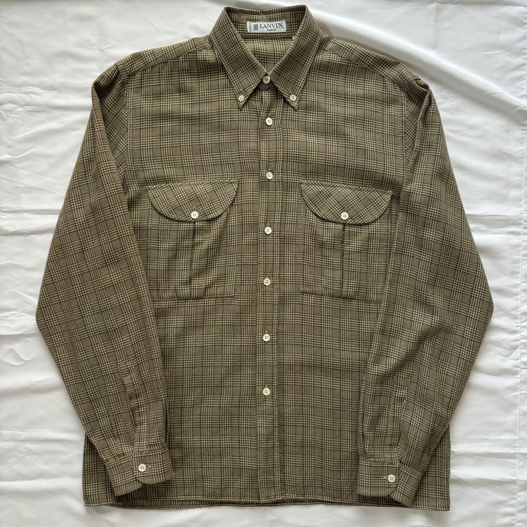 LANVIN / チェックシャツ 10,959円