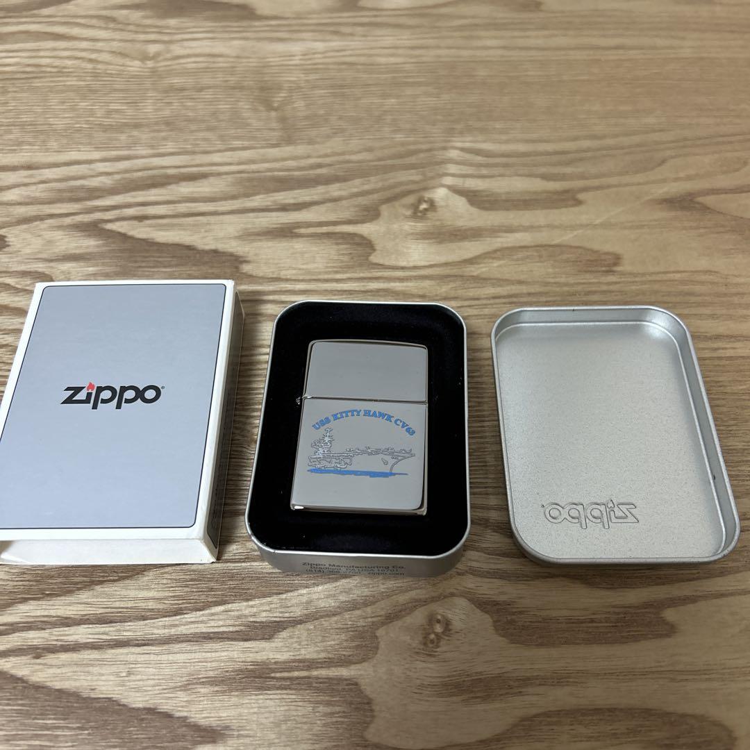 zippo ジッポー　ライター　アメリカ海軍キティホーク