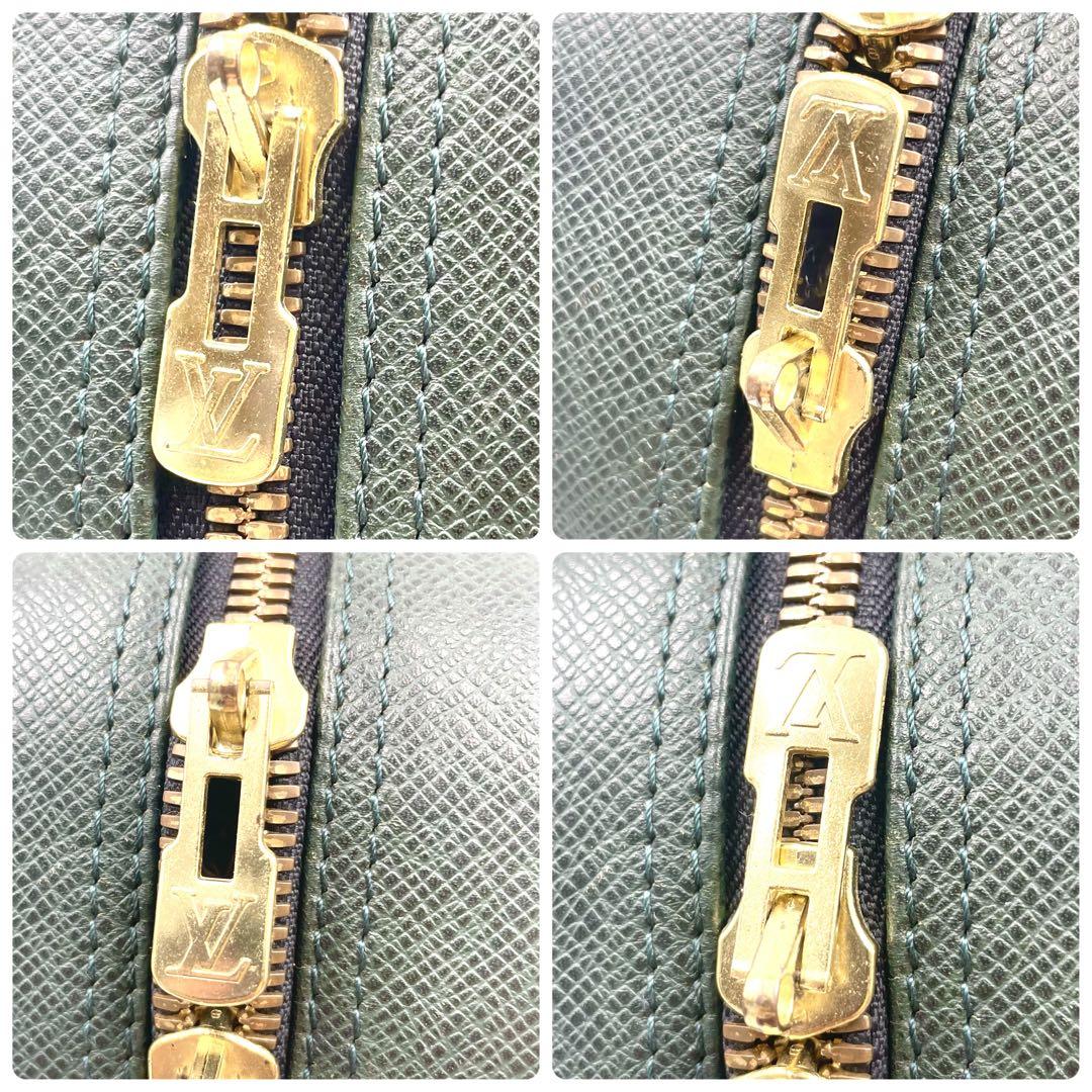 【鑑定済】良品 ルイヴィトン タイガ ケンダル ボストン バッグ 2way 緑