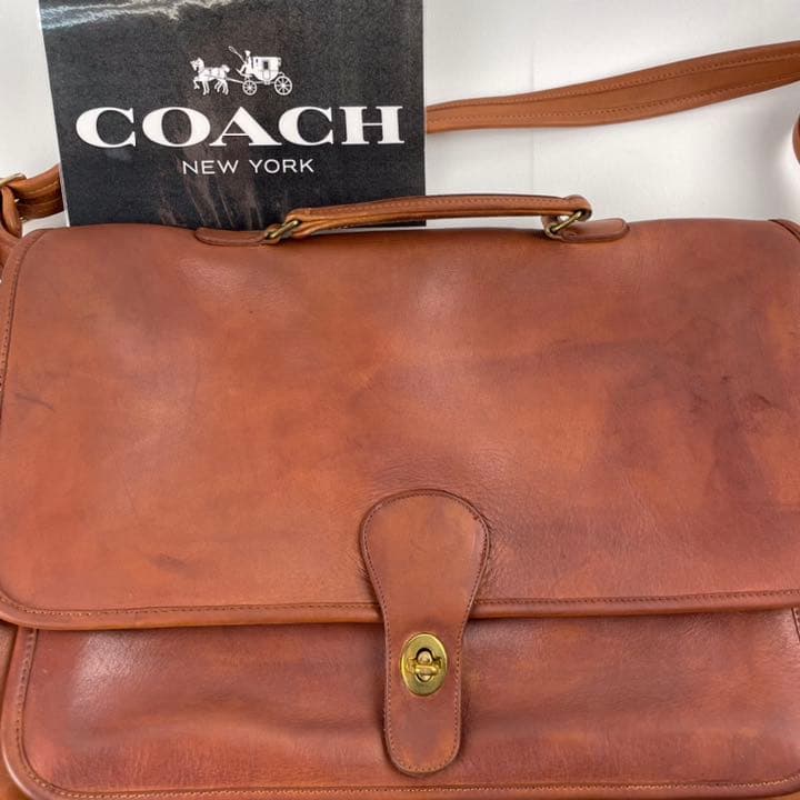 大人気】COACH オールドコーチ コーチ ショルダーバッグ ブラウン