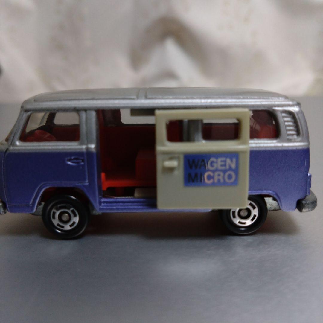 土日限定価格❗当時物トミカ　 ＶＷ  MICROBUS ギフト 紫
