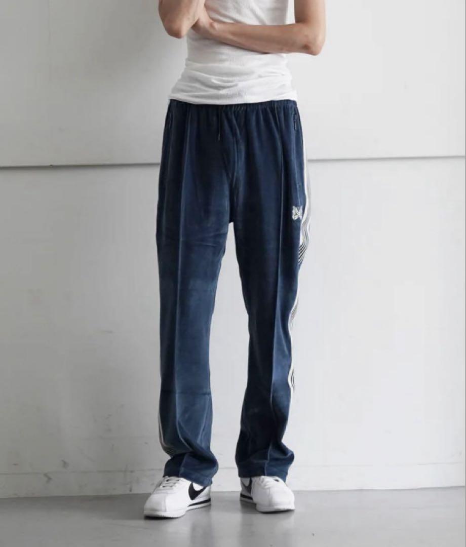 24AW NEEDLES ニードルス ベロア ナロー トラックパンツ