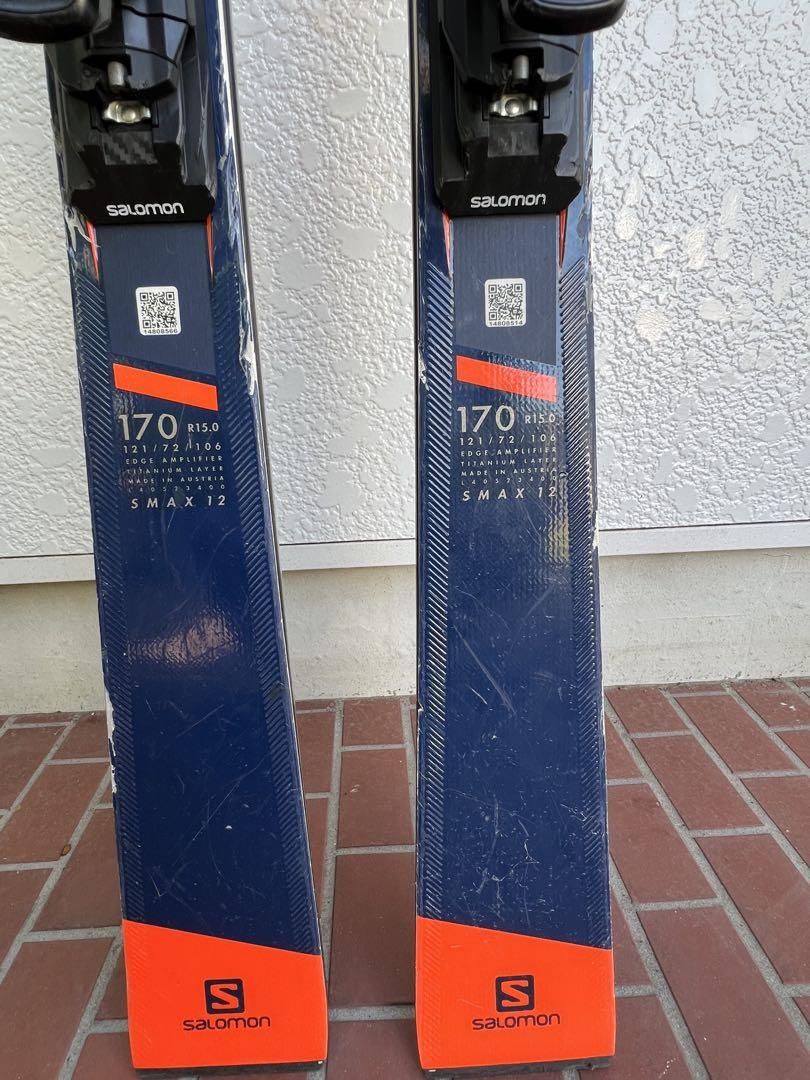 スキー Salomon E S/Max 12+Z12 Walk F80 170cm