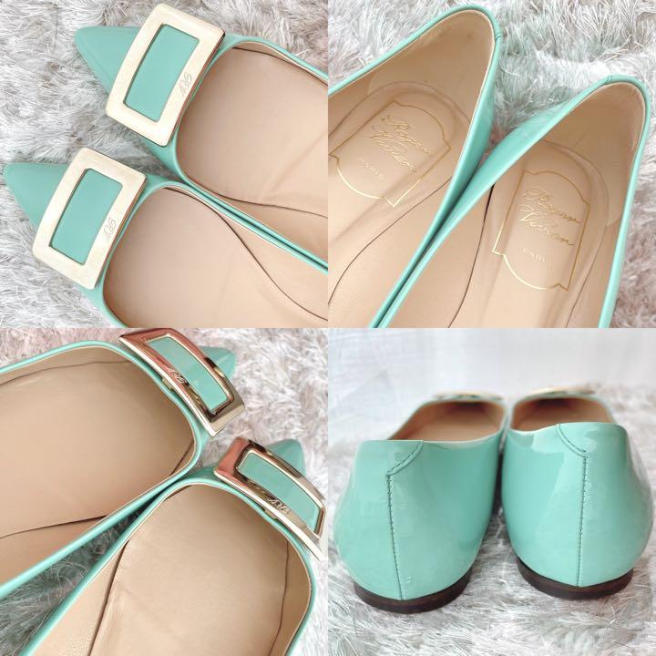 ロジェヴィヴィエ】Roger Vivier サンダル フラットシューズ