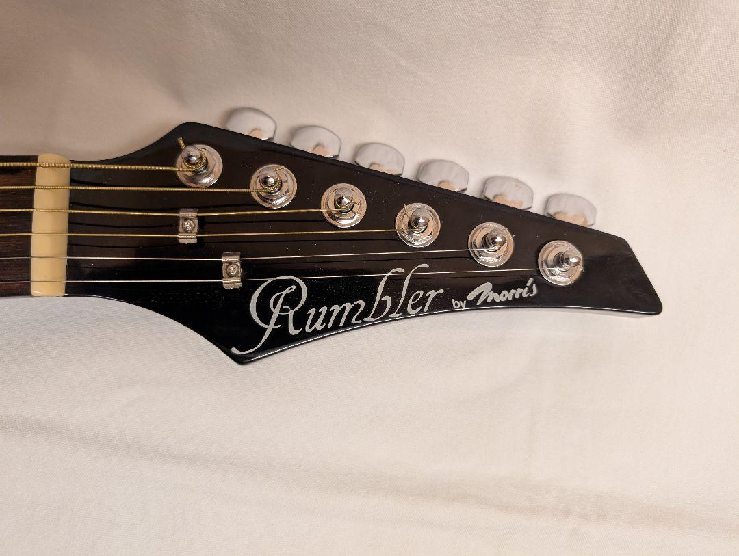 Rumbler by Morris アコースティックギター ブラック