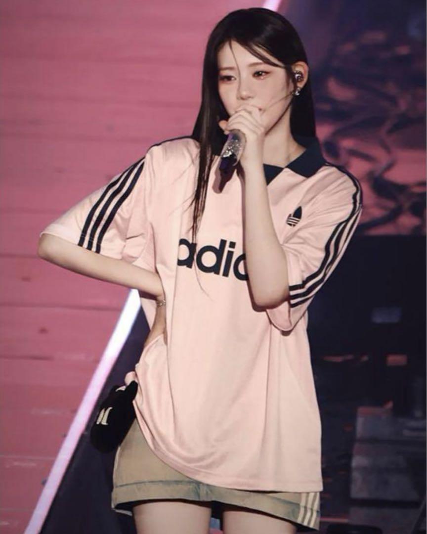Adidas襟付きゴーリートップ