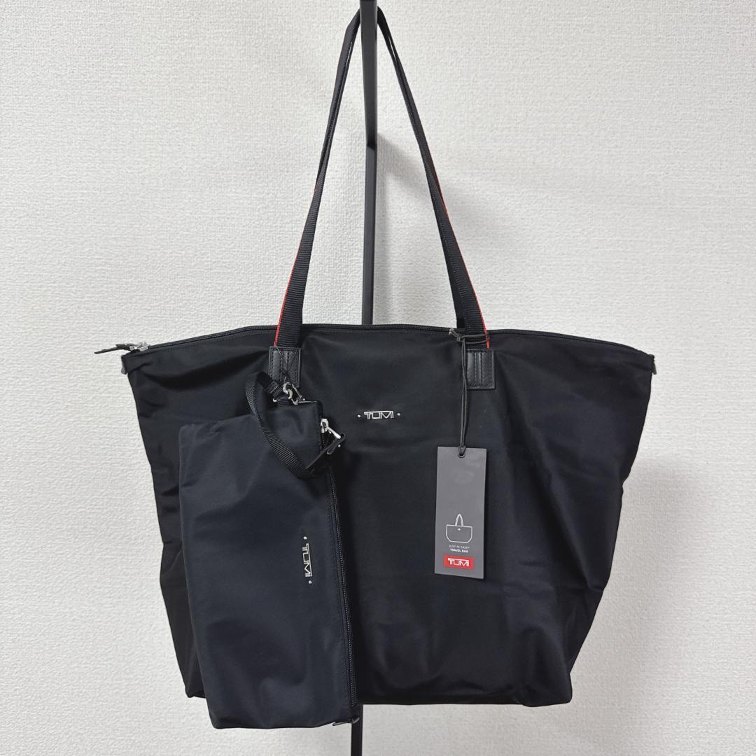 Tumi トゥミ ジャスト・イン・ケース・トート ネイビー 新品未使用 TUMI トートバッグ VOYAGEUR ジャスト・イン・ケース・トート