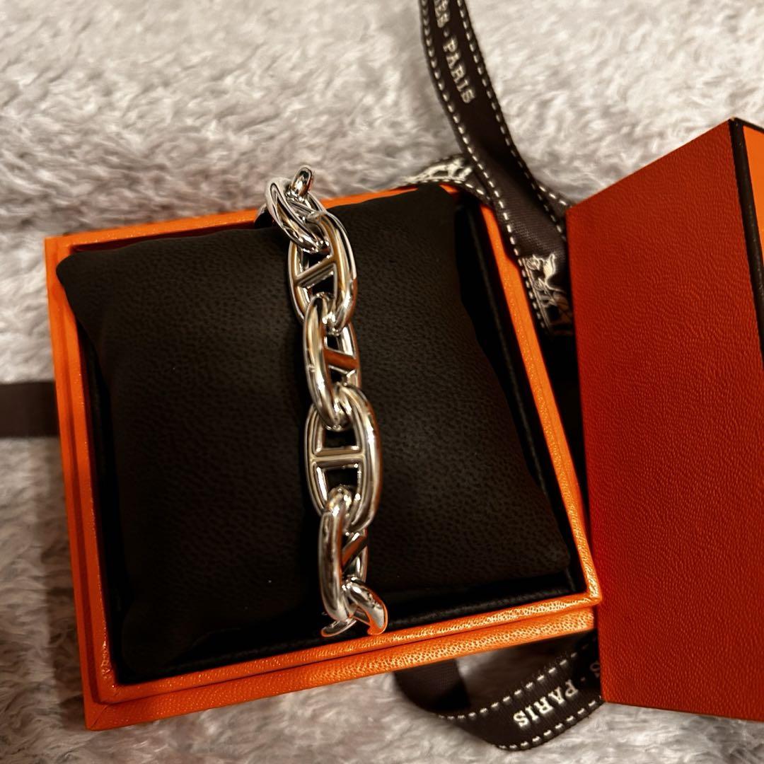 新品　レア HERMES エルメス シェーヌダンクル GM13