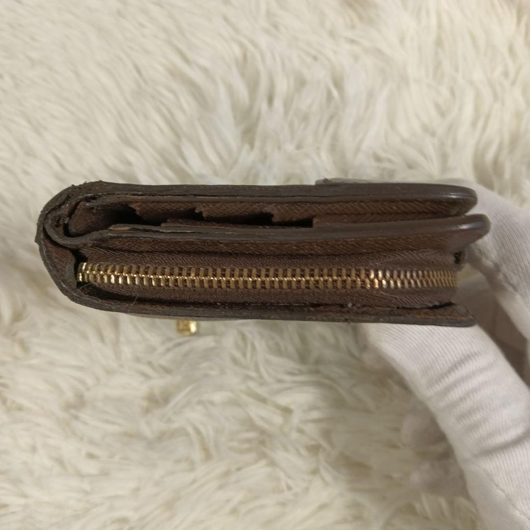 ミモザ【LOUISVUITTON】ルイヴィトン　折り財布　財布　ダミエ　✨
